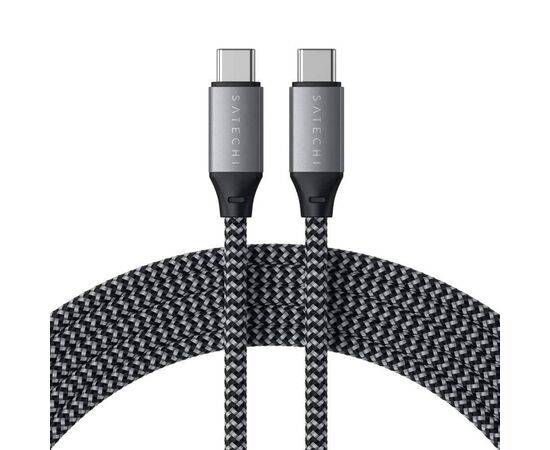 Кабель Satechi ST-TCC2MM USB-C ↔ USB-C 2м черный