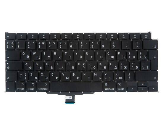 Клавиатура MacBook Air 13 Retina A2179 Early 2020 Г-образный Enter RUS РСТ / AAA