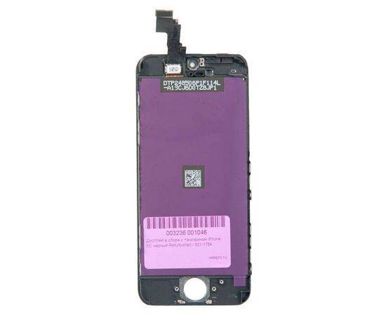 Дисплей в сборе iPhone 5C / orig (Refurbished) / черный, изображение 4