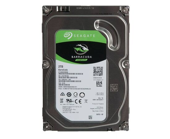 Жесткий диск HDD 3.5 SATA3 Seagate Barracuda 2Tb 7200rpm 64Mb ST2000DM006