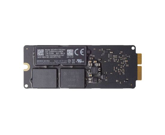 Твердотельный накопитель SSD 1Tb Samsung MZ-KPV1T0S/0A4 iMac 21.5 27 A1418 A1419 MacBook Pro 13 15 Retina A1502 A1398 Early 2015 Late 2015 655-1961A