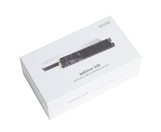 Твердотельный накопитель SSD 480Gb Transcend JetDrive 520 TS480GJDM520 MacBook Air 11 13 A1465 A1466 Mid 2012, изображение 4