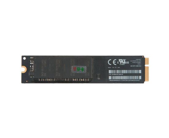Твердотельный накопитель SSD 128Gb Samsung MZ-EPC1280/0A2 MacBook Air 11 13 A1465 A1466 Mid 2012 661-6619 655-1770A 655-1772-A