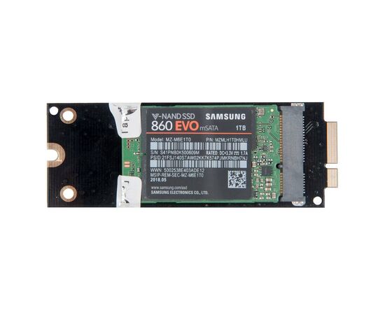 Твердотельный накопитель SSD 1Tb Samsung с переходником MacBook Pro 13 15 Retina A1398 A1425 Late 2012 Early 2013