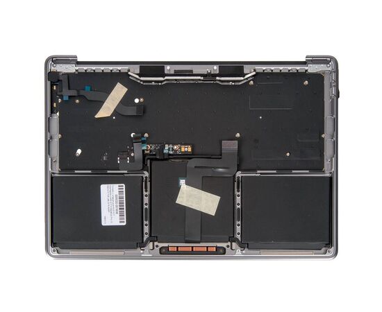 Топкейс с клавиатурой RUS РСТ трекпадом и АКБ A1713 MacBook Pro 13 Retina A1708 Late 2016 Silver 661-07947 / AASP, изображение 2
