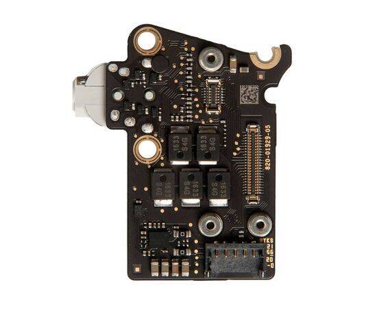 Аудио плата MacBook Air 13 Retina M1 A2337 Late 2020 белая / 923-03673 820-01929-A / поставка AASP, изображение 2