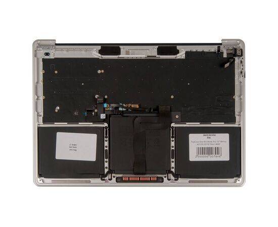 Топкейс с клавиатурой RUS РСТ трекпадом и АКБ A2171 MacBook Pro 13 A2159 Silver 661-12994 / AASP, изображение 2