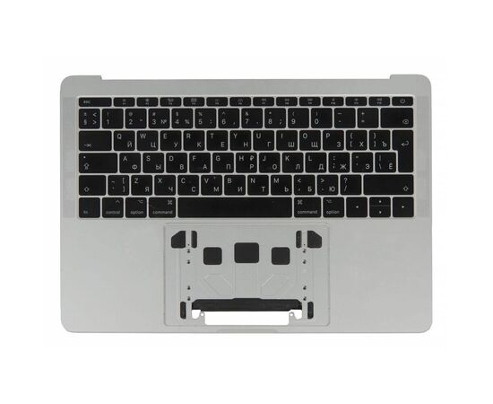 Топкейс с клавиатурой RUS РСТ трекпадом и АКБ A1713 MacBook Pro 13 Retina A1708 Late 2016 Mid 2017 Silver / Б/У