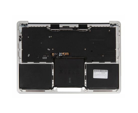 Топкейс с клавиатурой RUS РСТ трекпадом и АКБ A1713 MacBook Pro 13 Retina A1708 Late 2016 Mid 2017 Silver / Б/У, изображение 2