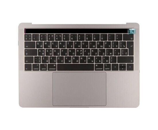 Топкейс с клавиатурой RUS РСТ трекпадом и АКБ A1964 MacBook Pro 13 Retina A1989 Space Grey 661-10040 / AASP