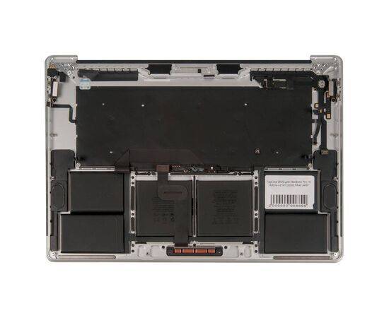 Топкейс с клавиатурой RUS РСТ трекпадом и АКБ A2113 MacBook Pro 16 Retina A2141 Silver 661-13162 / AASP, изображение 2