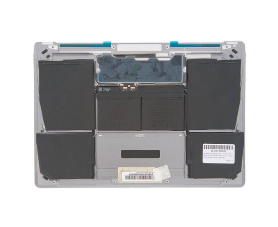 Нижняя крышка корпуса с АКБ A1705 MacBook 12 Retina A1534 Mid 2017 Space Grey 661-04856 / AASP, изображение 2