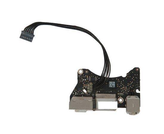 Плата I/O с разъемами Audio USB MagSafe MacBook Air 11 A1370 Late 2010 / 661-5793 820-2827-B Б/У