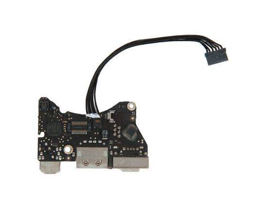 Плата I/O с разъемами Audio USB MagSafe MacBook Air 11 A1370 Late 2010 / 661-5793 820-2827-B Б/У, изображение 2