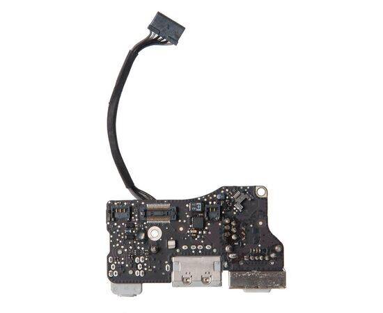 Плата I/O с разъемами Audio USB MagSafe MacBook Air 13 A1369 Mid 2011 / 922-9963 820-3057-A 820-2861 Б/У, изображение 2
