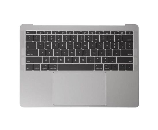 Топкейс с клавиатурой US трекпадом и АКБ A1713 MacBook Pro 13 Retina A1708 Late 2016 Space Grey 661-05114 / AASP