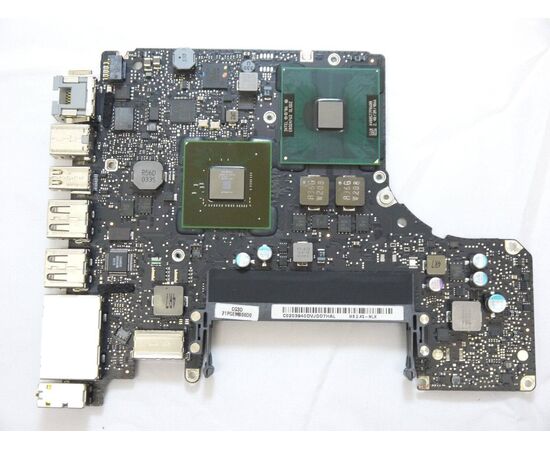 Материнская плата MacBook Pro 13 A1278 Core 2 Duo 2.4GHz Mid 2010 661-5559 820-2879-B Б/У восстановленная -  ремонт цепи питания, изображение 2