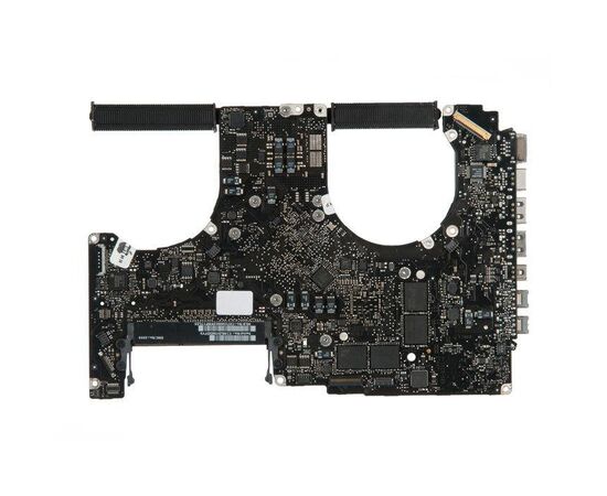 Материнская плата MacBook Pro 15 A1286 Core 2 Duo 2.4Ghz Late 2008 с радиатором охлаждения 661-5098 661-4834 820-2330-A - ремонт цепи питания, изображение 2
