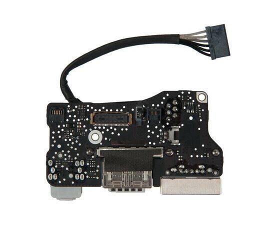 Плата I/O с разъемами Audio USB MagSafe 2 MacBook Air 13 A1466 Mid 2012 923-0125 820-3214-A - поставка Apple ASP, изображение 2