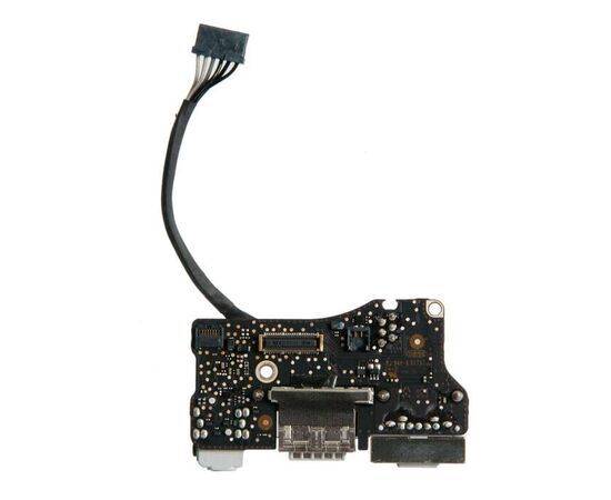 Плата I/O с разъемами Audio USB MagSafe 2 MacBook Air 13 A1466 Mid 2013 - Mid 2017 / 923-0439 820-3455-A / поставка AASP, изображение 2
