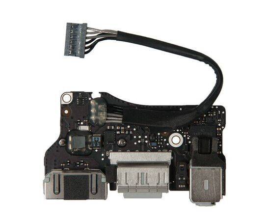 Плата I/O с разъемами Audio USB MagSafe 2 MacBook Air 13 A1466 Mid 2013 Early 2014 Early 2015 923-0439 820-3455-A - поставка Apple ASP