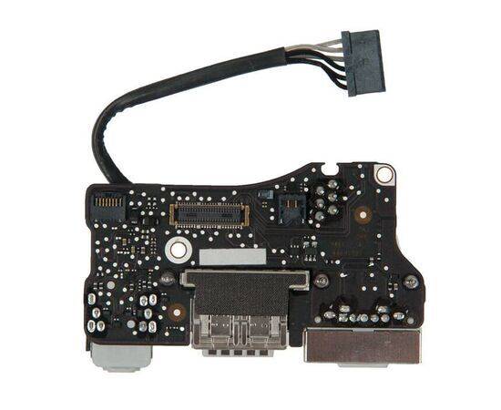Плата I/O с разъемами Audio USB MagSafe 2 MacBook Air 13 A1466 Mid 2013 Early 2014 Early 2015 923-0439 820-3455-A - поставка Apple ASP, изображение 2
