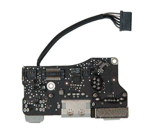 Плата I/O с разъемами Audio USB MagSafe MacBook Air 13 A1369 Mid 2011 922-9963 820-3057-A 820-2861 - поставка Apple ASP, изображение 2
