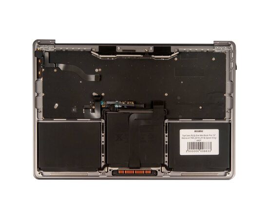 Топкейс с клавиатурой RUS РСТ трекпадом и АКБ A1713 MacBook Pro 13 A1708 Space Grey 661-07946 / AASP, изображение 4