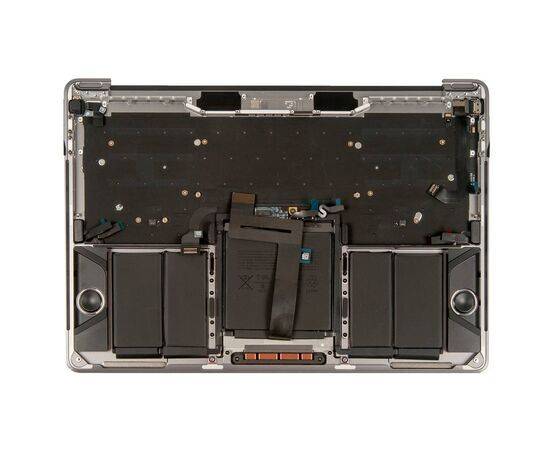Топкейс с клавиатурой RUS РСТ трекпадом и АКБ A1819 MacBook Pro 13 Retina A1706 Space Grey 661-07950 / AASP, изображение 2
