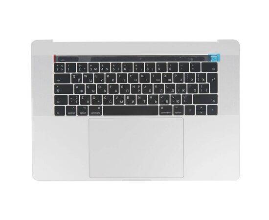 Топкейс с клавиатурой RUS РСТ трекпадом и АКБ A1820 MacBook Pro 15 Retina A1707 Silver 661-06378 / AASP