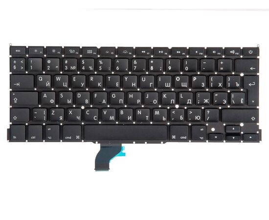 Клавиатура MacBook Pro 13 Retina A1502 Late 2013 Mid 2014 Early 2015 Г-образный Enter RUS РСТ / AAA