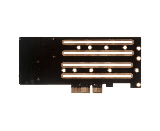 Плата расширения для SSD M.2 SATA / M.2 NVMe / SATA3 в разъем PCIe x4 / NFHK N-NGFF-P-4U, изображение 3