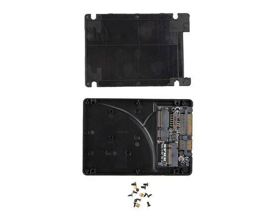 Переходник для SSD M.2 SATA / mSATA для установки в корпус 2.5 SATA3 / NFHK N-2517, изображение 2