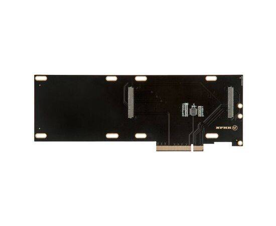 Плата расширения на 2 порта U.2 SFF-8639 на разъем PCIe x8 / NFHK N-8639F, изображение 3