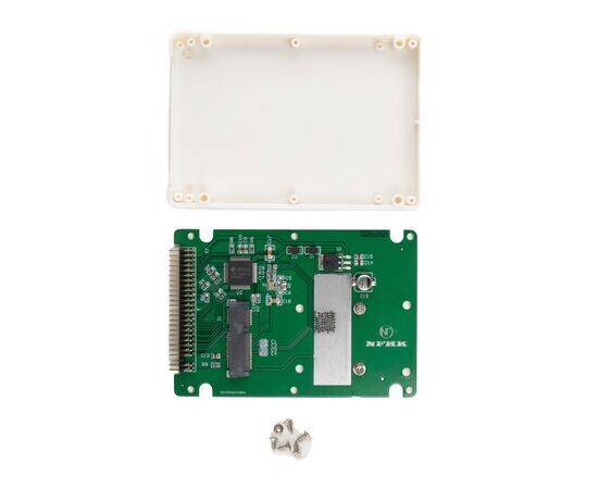 Переходник для SSD mSATA для установки в корпус 2.5 PATA IDE / NFHK N-2507I, изображение 3