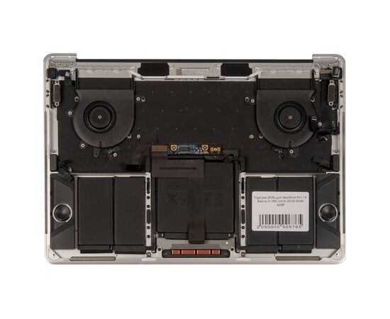 Топкейс с клавиатурой RUS РСТ трекпадом и АКБ A1819 MacBook Pro 13 Retina A1706 2016 Silver 661-07951 / AASP, изображение 4
