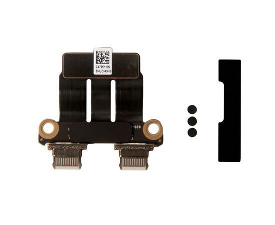 Сервисный набор I/O USB-C MacBook Pro 13 Retina A2251 Mid 2020 / 923-04254 817-01646-A / поставка AASP, изображение 2