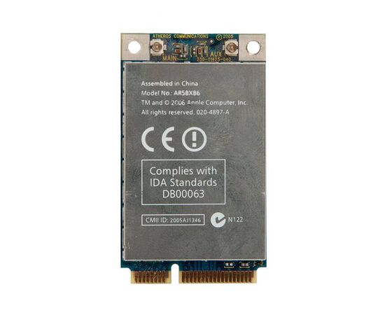 Плата WiFi-AirPort AR5BXB6 MacBook MacBook Pro Mac mini 661-3890 603-8214-A 603-8215-A 020-4897-A