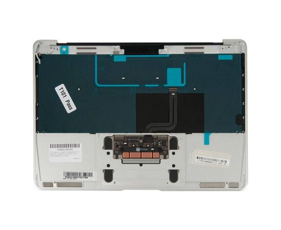 Топкейс с клавиатурой RUS РСТ и трекпадом MacBook 12 Retina A1534 Early 2015 Silver 661-02243 / AASP, изображение 2