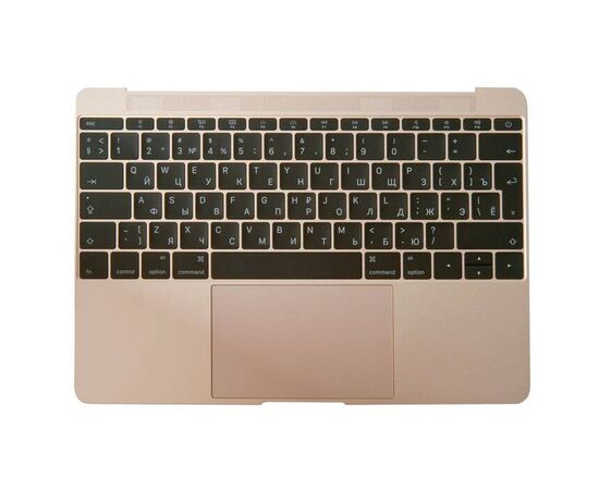 Топкейс с клавиатурой RUS РСТ и трекпадом MacBook 12 Retina A1534 Early 2016 Gold 661-02547 / AASP