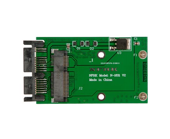Переходник для SSD mSATA на 1.8 micro SATA / NFHK N-1831 V2