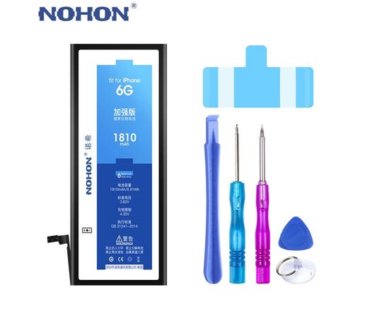 Аккумулятор NOHON iPhone 6 / 1810mAh + набор для замены, изображение 4