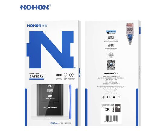 Аккумулятор NOHON iPhone XR / 2942mAh + набор для замены, изображение 3