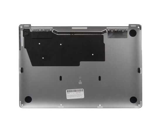 Нижняя крышка корпуса MacBook Pro 13 Retina A2338 Late 2020 Mid 2022 Space Gray Серый Космос Б/У вмятина, изображение 2