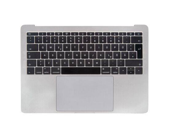 Топкейс с немецкой клавиатурой и трекпадом MacBook Pro 13 Retina A1708 Late 2016 Mid 2017 Space Grey / Б/У
