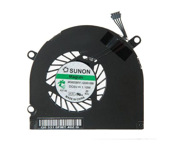 Вентилятор правый MacBook Pro 15 A1286 Late 2008 - Mid 2012 661-4951 922-8702, изображение 2