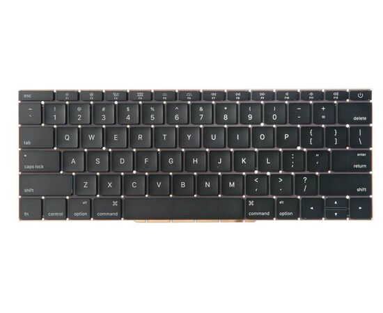 Клавиатура MacBook Pro 13 Retina A1708 Late 2016 Mid 2017 прямой Enter US