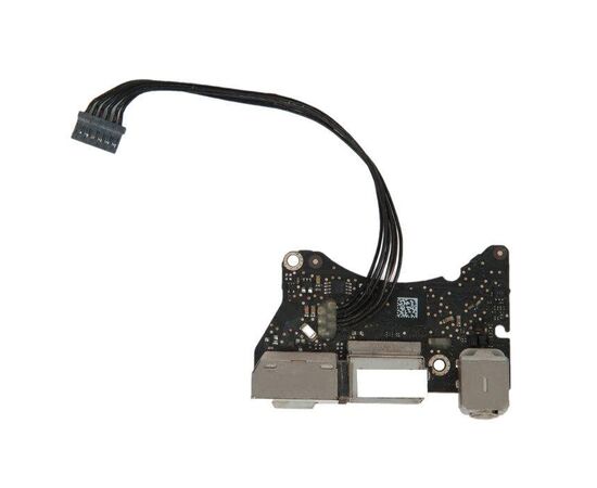 Плата I/O с разъемами Audio USB MagSafe MacBook Air 11 A1370 Late 2010 / 661-5793 820-2827-B Б/У