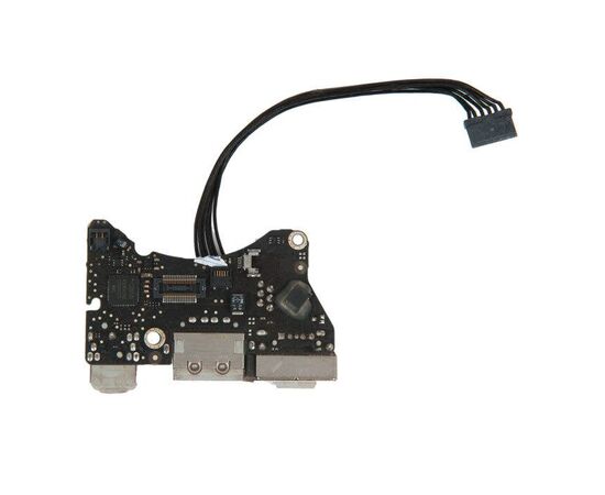 Плата I/O с разъемами Audio USB MagSafe MacBook Air 11 A1370 Late 2010 / 661-5793 820-2827-B Б/У, изображение 2