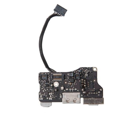 Плата I/O с разъемами Audio USB MagSafe MacBook Air 13 A1369 Mid 2011 / 922-9963 820-3057-A 820-2861 Б/У, изображение 2